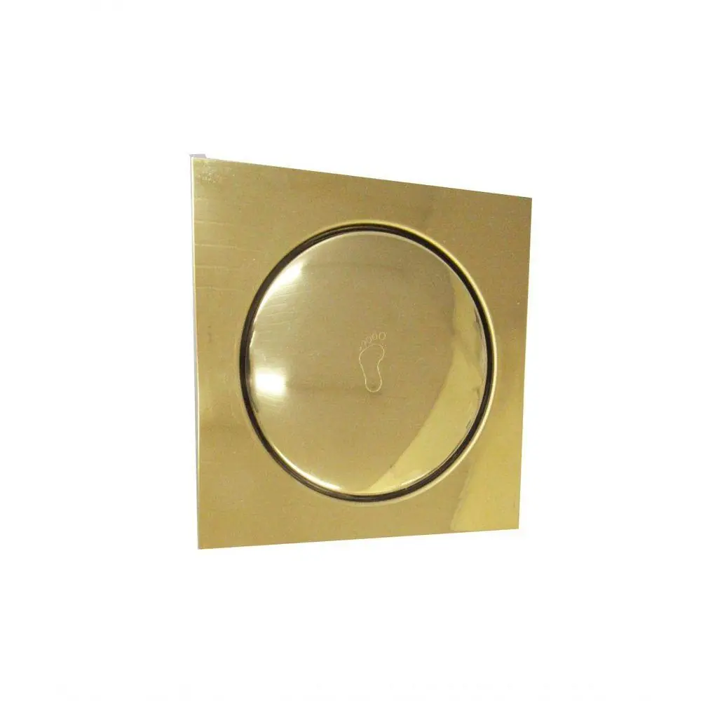 Ralo Inteligente Click Dourado 15x15cm
