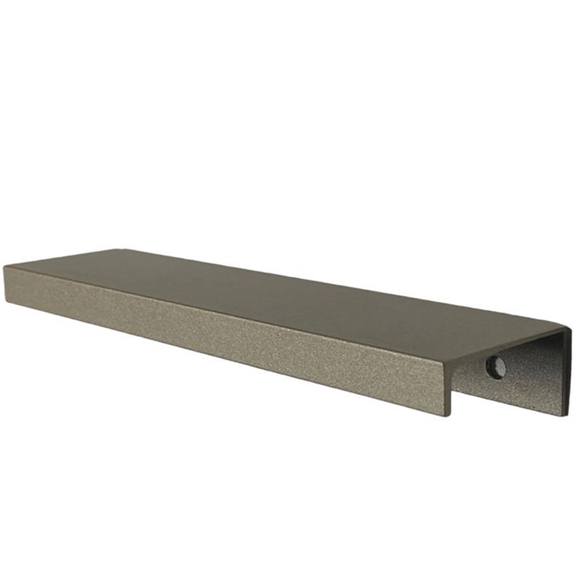 Puxador Para Móveis Clean Reto Alumínio Champagne 125mm Aluminium Decor