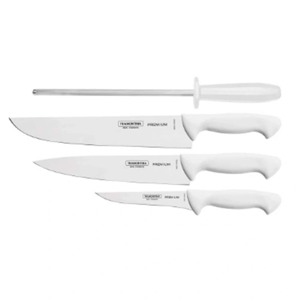 Conjunto De Facas Em Aço Inox 4 Peças