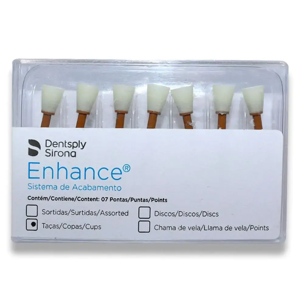 Ponta de Silicone Enhance - Dentsply - Taça (Cód. 25.4620)