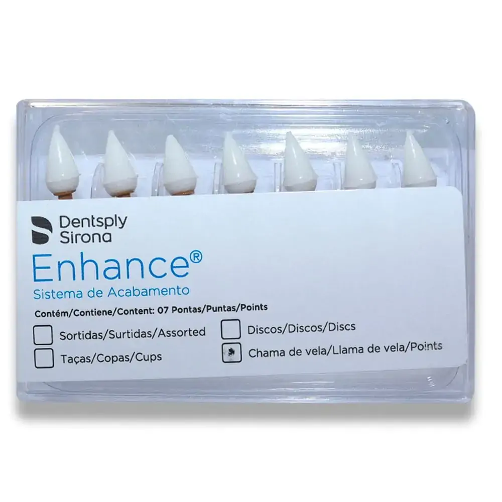 Enhance com Sete Pontas - Dentsply Sirona - Enhance Pontas Chama com 7 - Dentsply Sirona