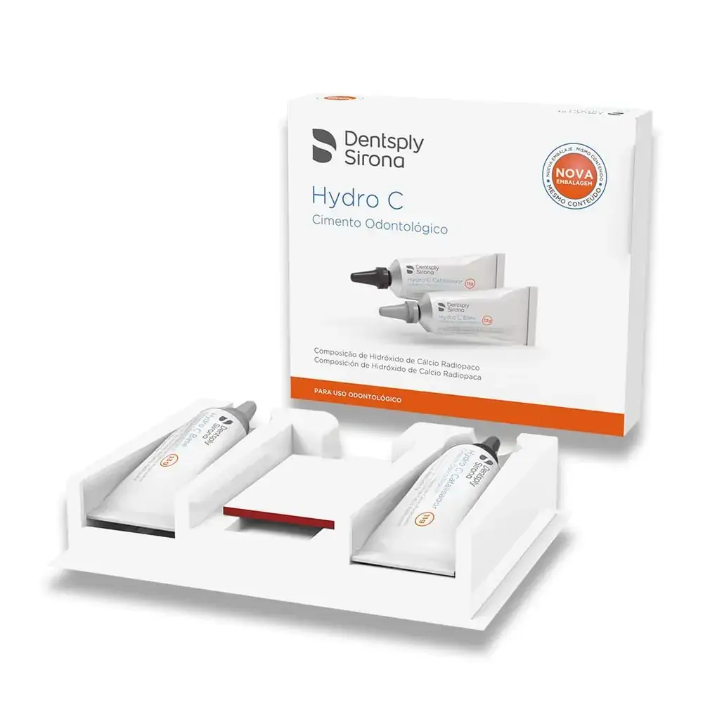 Cimento Odontológico Hydro C - Dentsply Sirona - Hydro C Dentsply