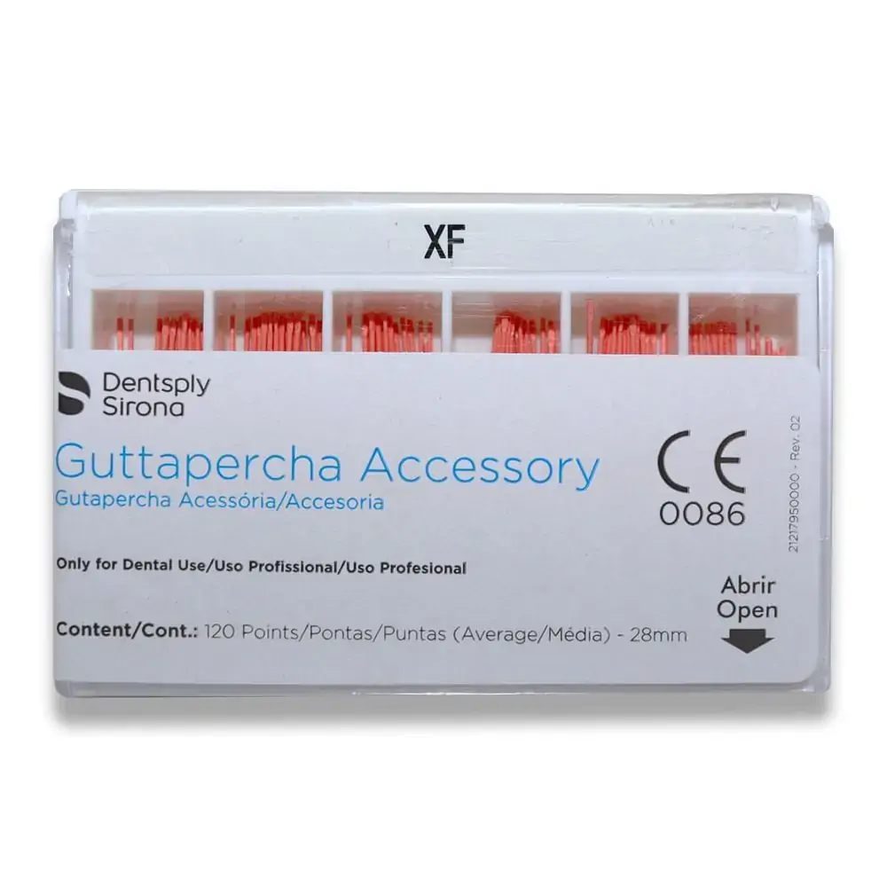 Cone De Guta Acs 28mm - Dentsply Sirona - Cone de Guta Acs 28mm Xf - Dentsply Sirona