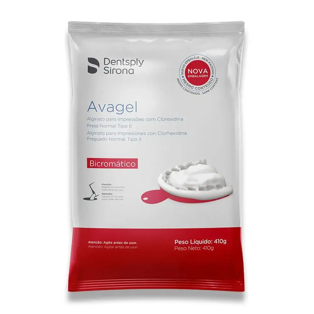 Alginato Avagel Tipo II - Dentsply - 25.5060