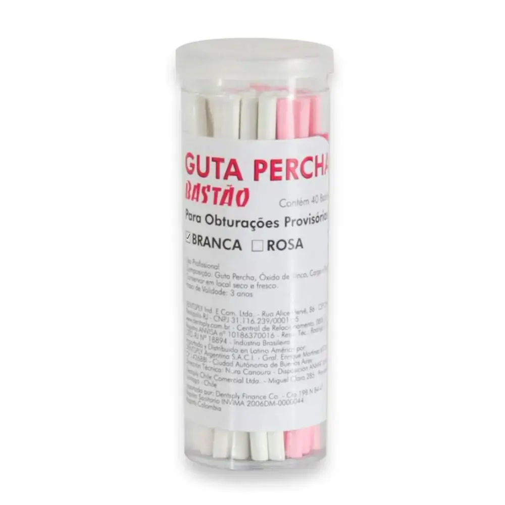 Guta Bastão Odahcam com 40 Branco - Dentsply Sirona