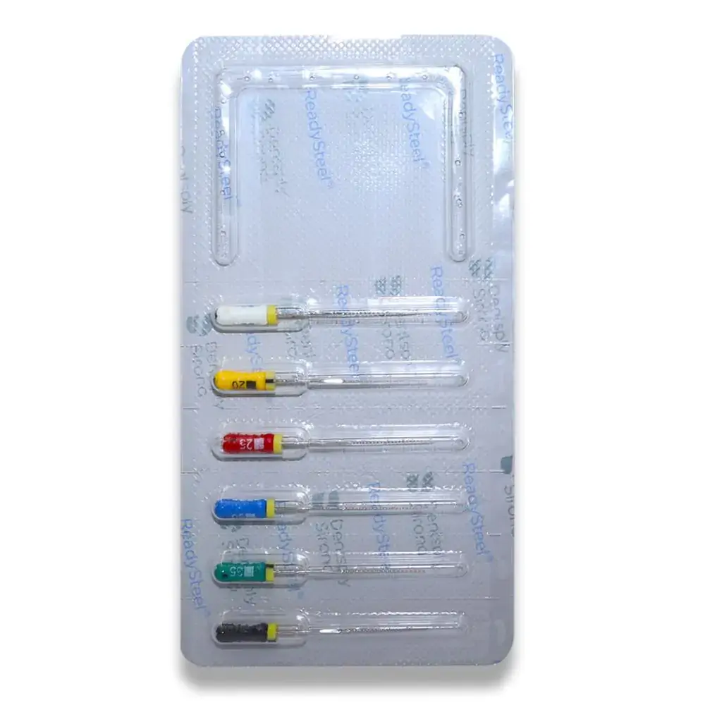Lima Flexofile 21mm - Dentsply Sirona - Lima Flexofile 15-40 de 21mm Ready Steel - Dentsply Sirona