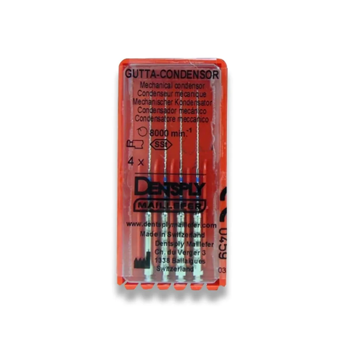 Condensador de Guta McSpadden 21mm - Dentsply Sirona - Condensador de Guta McSpadden nº 60 de 21mm c