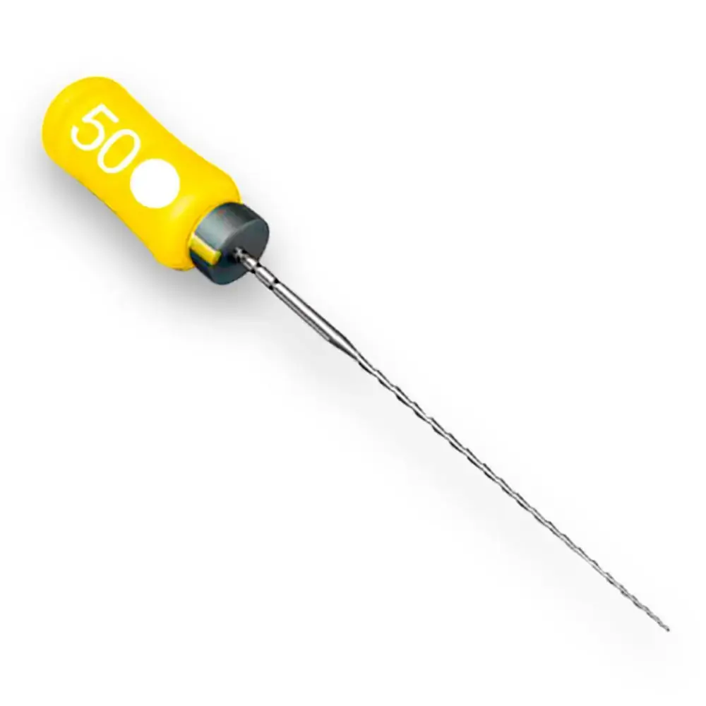 Lima Hedstroem Série de 25mm - Dentsply Sirona - Lima Hedstroem 2° Série n°50 de 25mm - Dentsply Sir