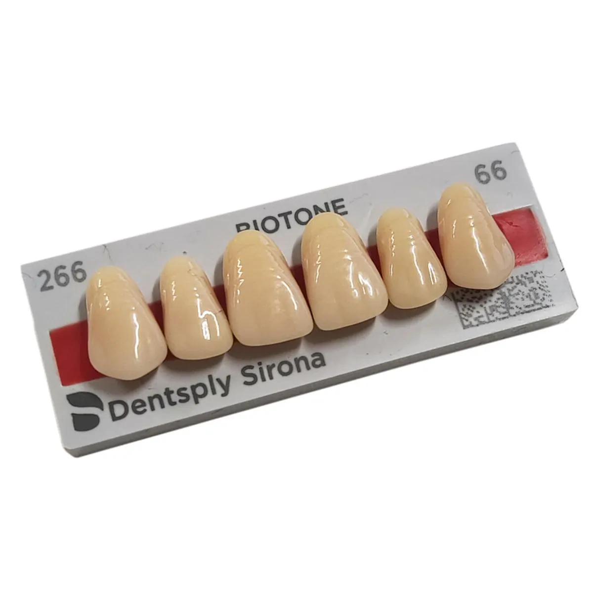 Dente Biotone Anterior Superior - Dentsply Sirona - Dente Biotone 266 SUP 66 - Dentsply Sirona