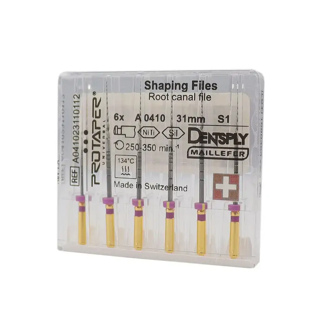 Lima Rotatória Protaper Universal S1 31mm com 6 Maillefer - Dentsply Sirona