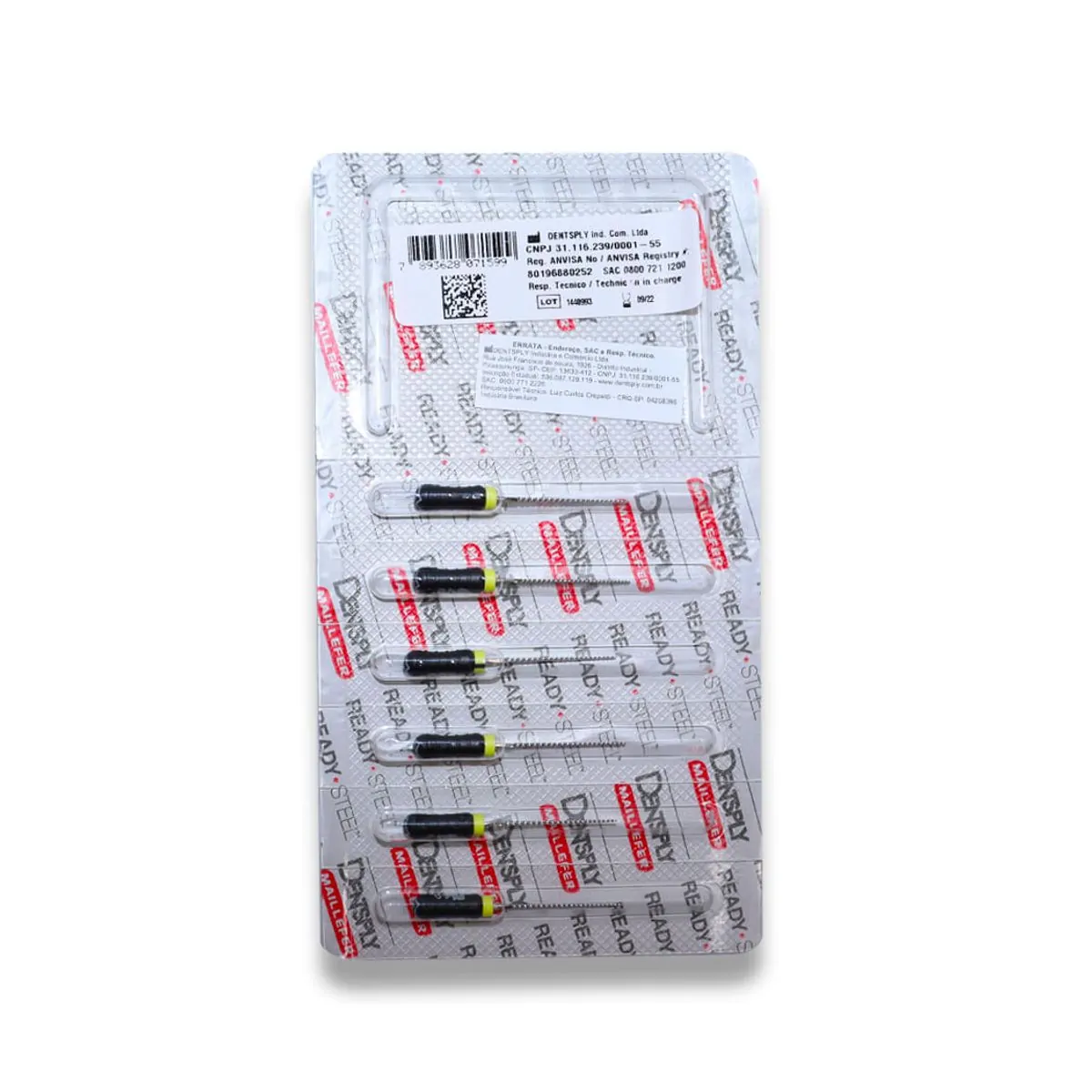 Lima K 1ª Série de 21mm - Dentsply Sirona - Lima K 1ª Série n°40 de 21mm - Dentsply Sirona
