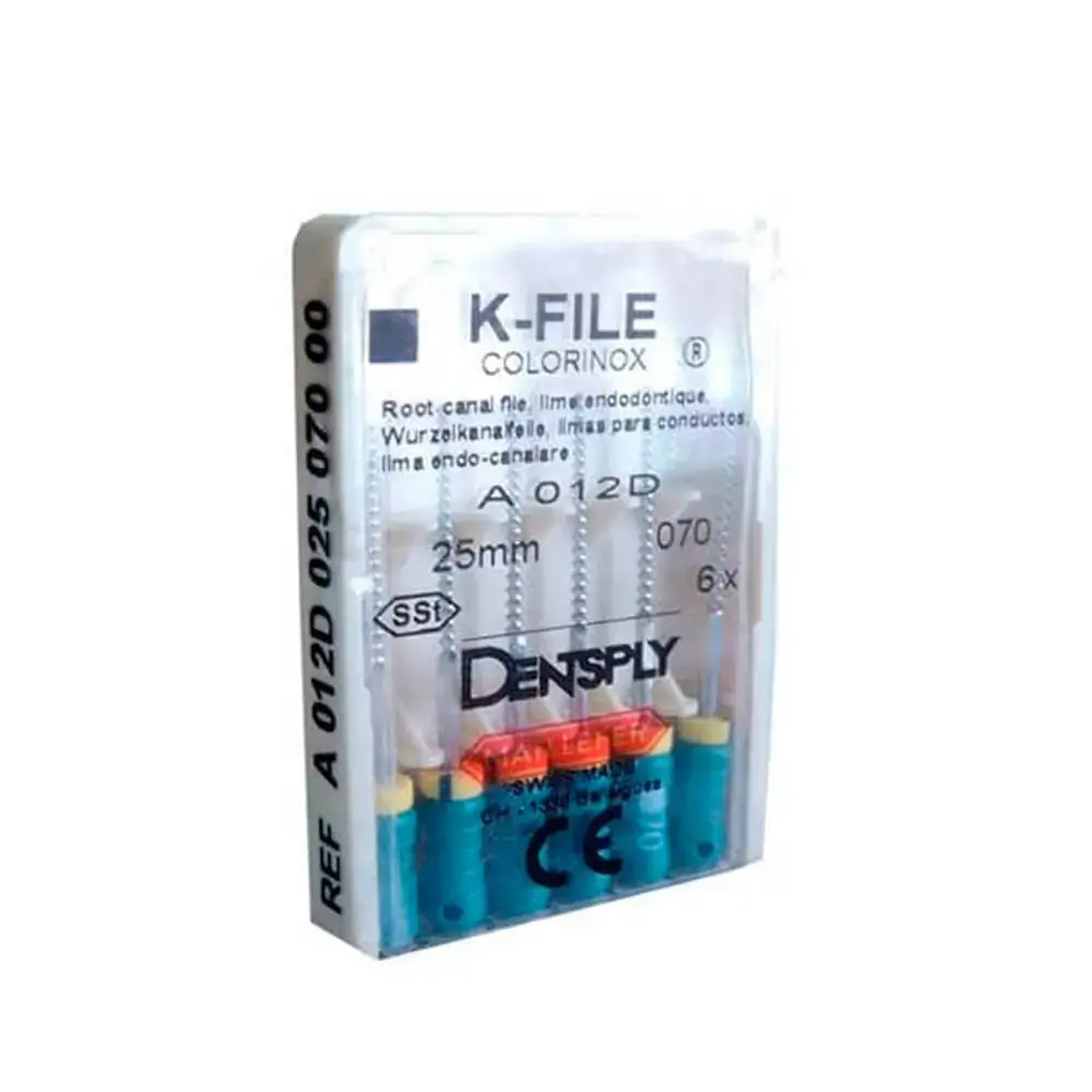 Lima tipo K Série Especial Maillefer 10 25mm - Dentsply - 70 (Cód. 25.2088)