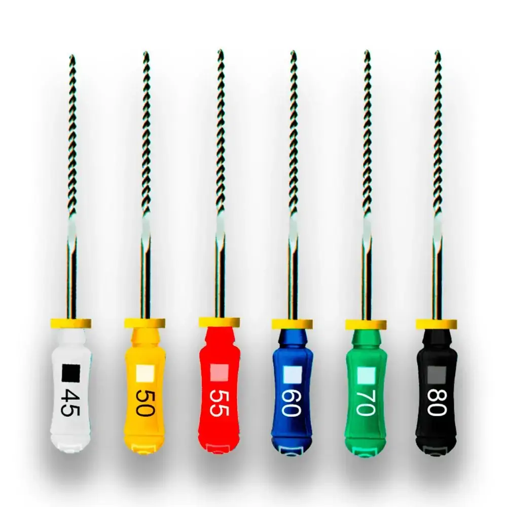 Lima K 2ª Serie 25mm - Dentsply Sirona - Lima K 2ª Série 45-80 de 25mm - Dentsply Sirona