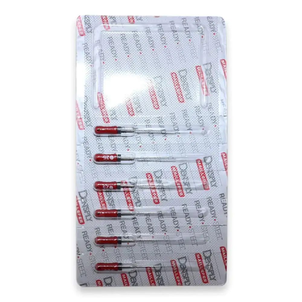 Lima Hedstroem Série de 25mm - Dentsply Sirona - Lima Hedstroem 1° Série nº25 de 25mm - Dentsply Sir