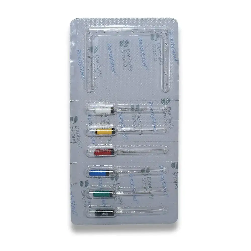 Lima Hedstroem Série de 25mm - Dentsply Sirona - Lima Hedstroem 1° Série n°15-40 de 25mm - Dentsply