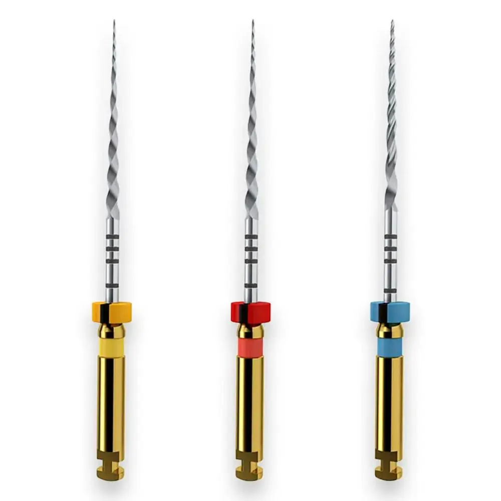 Protaper Next X1 25mm com 3 - Dentsply Sirona - Protaper Next X1-X3 25mm - Dentsply Sirona