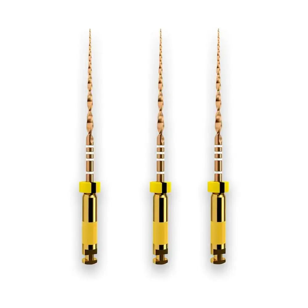 Lima Waveone Gold 25mm com 3 - Dentsply Sirona - Lima Waveone Gold Small 25mm com 3 - Dentsply Siron