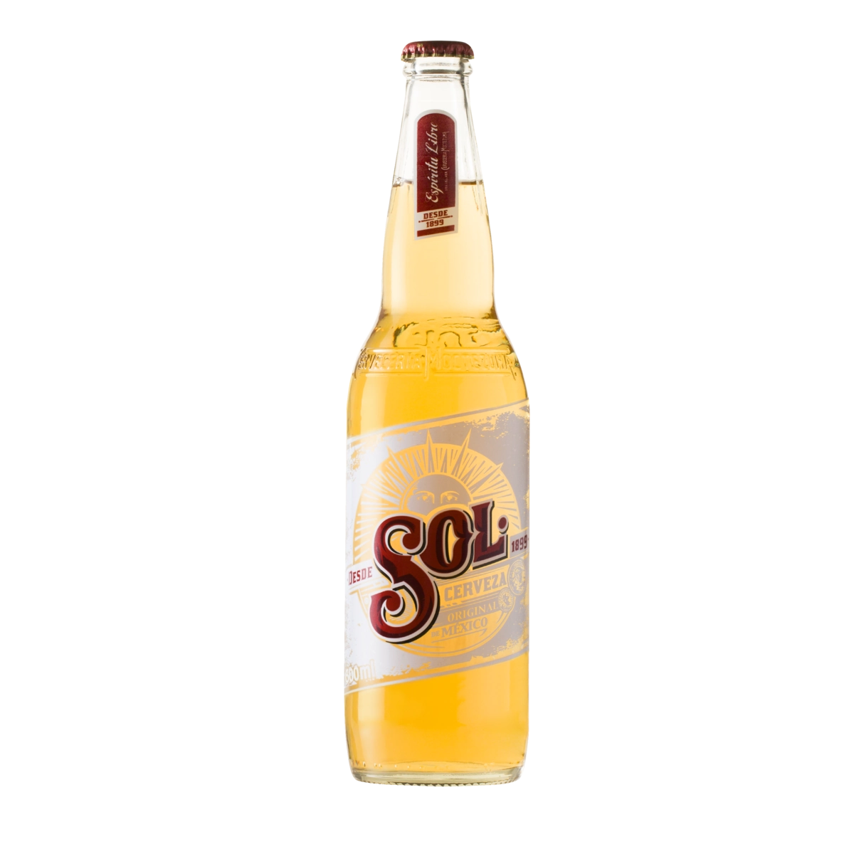Cerveja Pilsen Sol Garrafa 600ml
