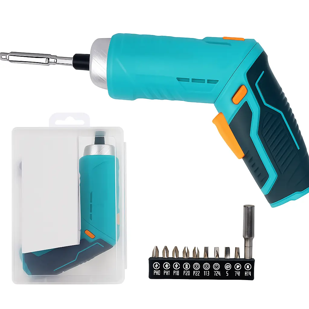 Parafusadeira Pequena sem Fio Recarregável Portátil Bateria Forte Portátil Premium 12v