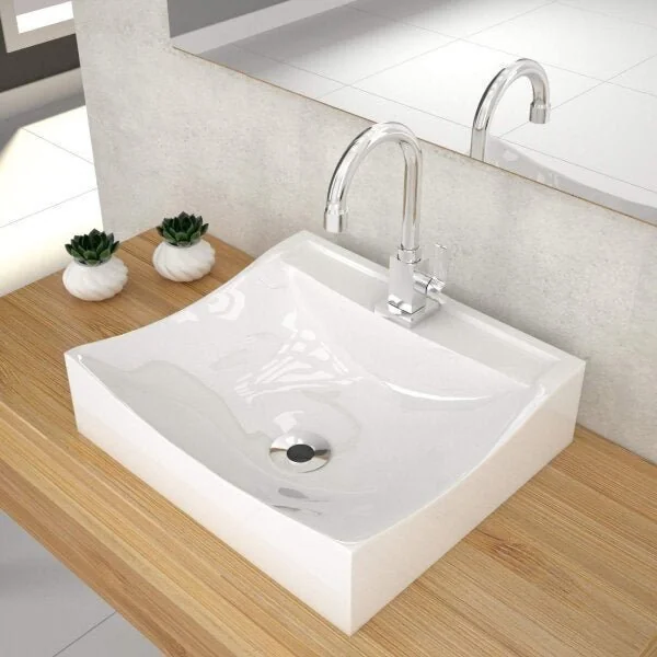 Cuba Para Banheiro Q44w Lunna Compace Branco