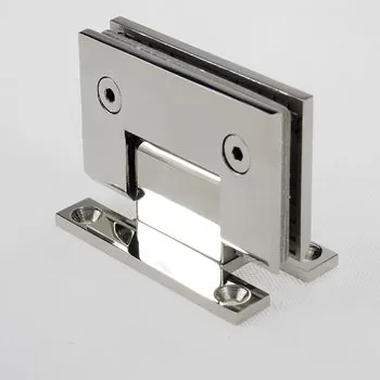 Dobradiça Inox Gv48 90º 1012 Para Porta De Vidro E Box - Vidro/alvenaria 10 Un
