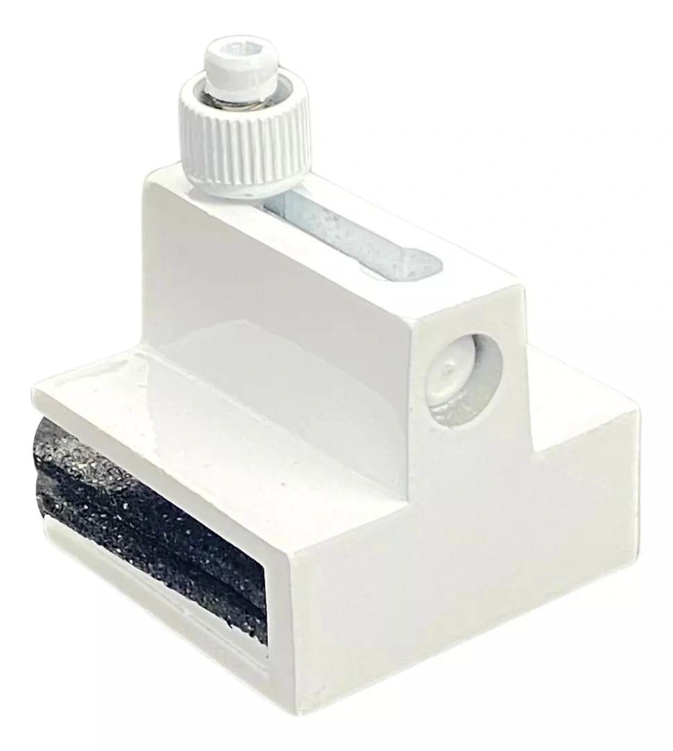 Trinco De Pressão Para Porta De Vidro 8 A 10mm Branco