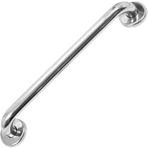 Barra Ou Alça De Apoio Para Banheiro Inox Para Idosos 40cm - 2un