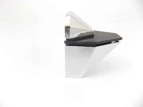 Suporte Bico De Diamante Cromado - Par