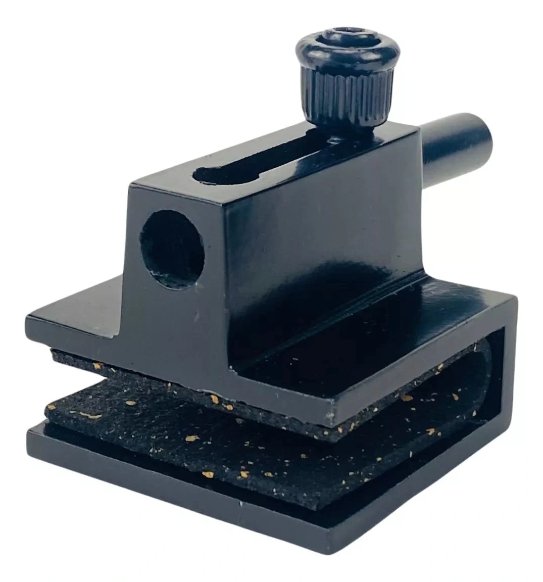 Trinco De Pressão Para Porta De Vidro 8 A 10mm Preto