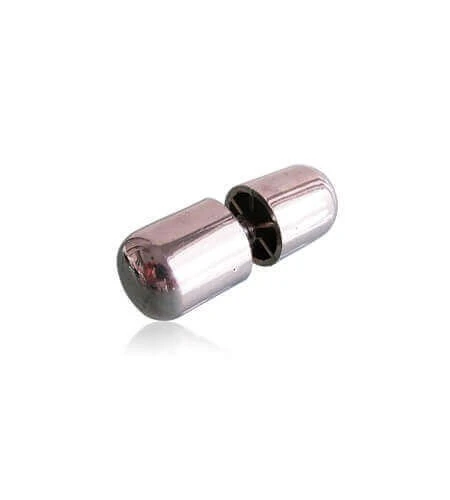 Puxador Para Box De Banheiro Abs Cromado