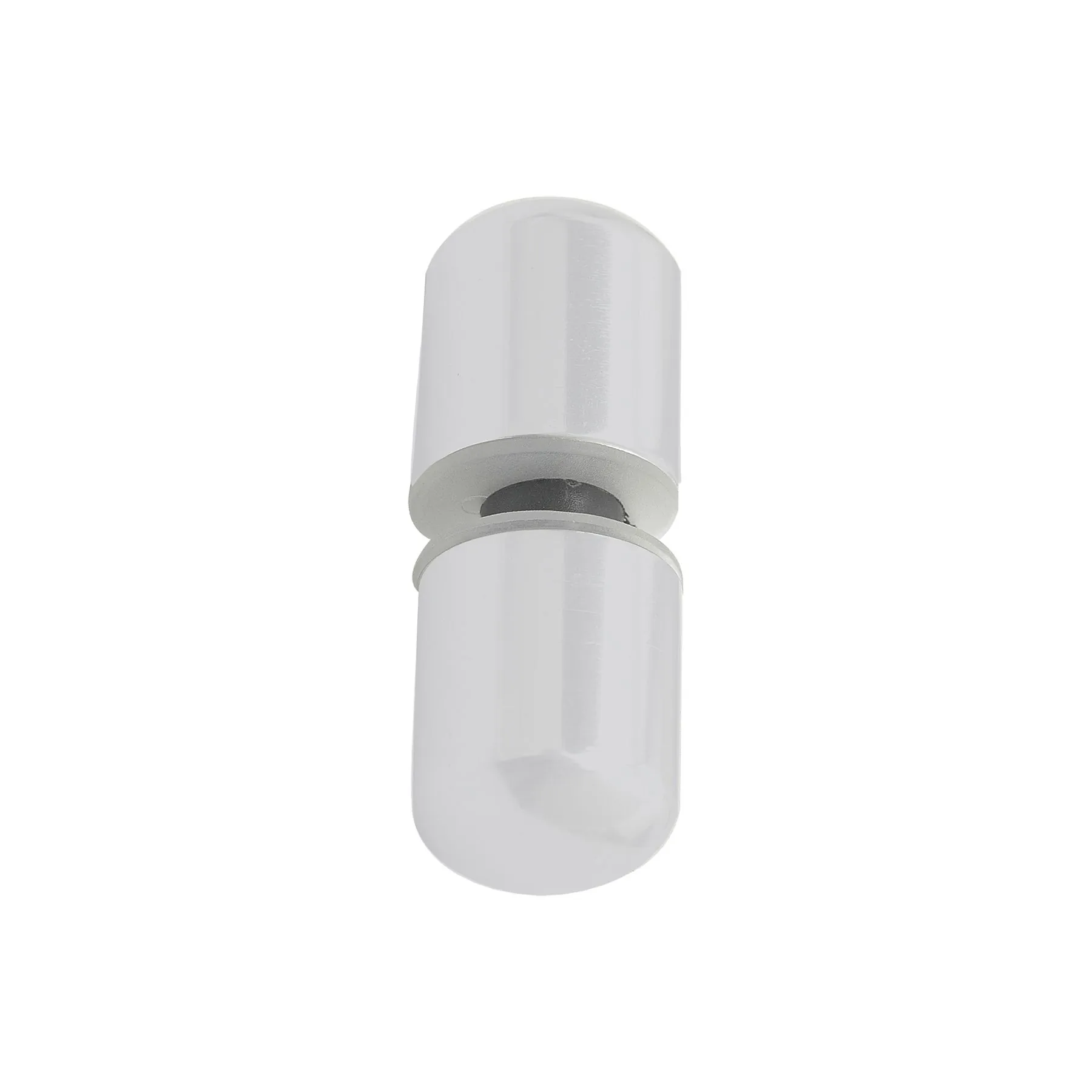 Puxador Para Box De Banheiro Plástico Cinza