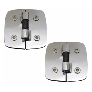 Dobradiça Dupla Automática P/ Box De Banheiro Direita 1129d - 2un
