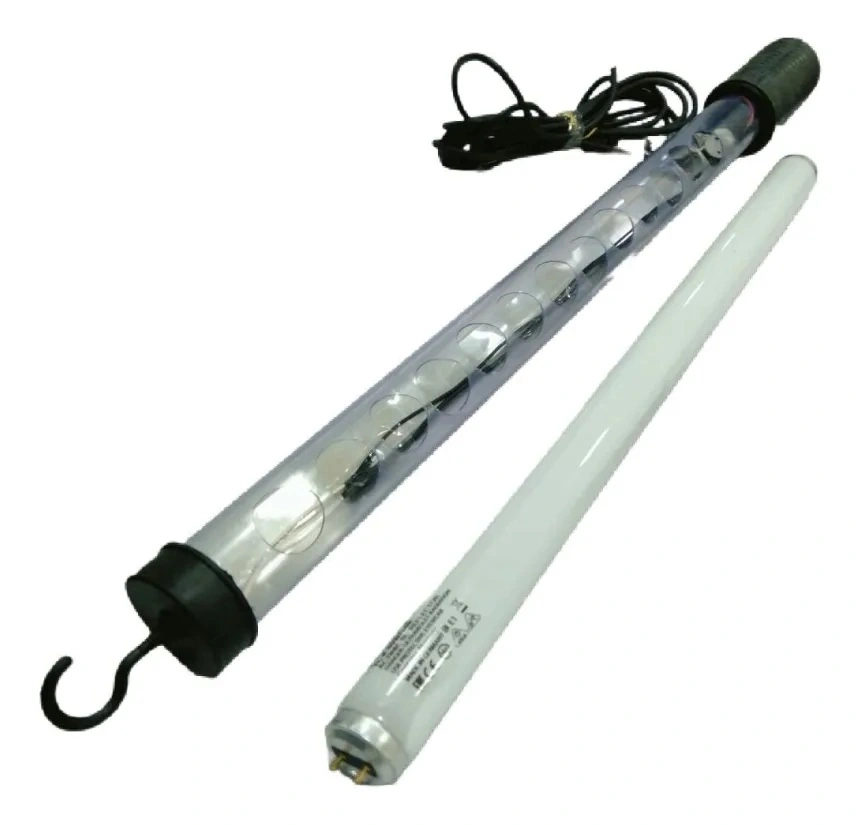 Lâmpada Uv Philips Com Calha E Cordão Para Secagem Cola 127v Tlk 40w/10r