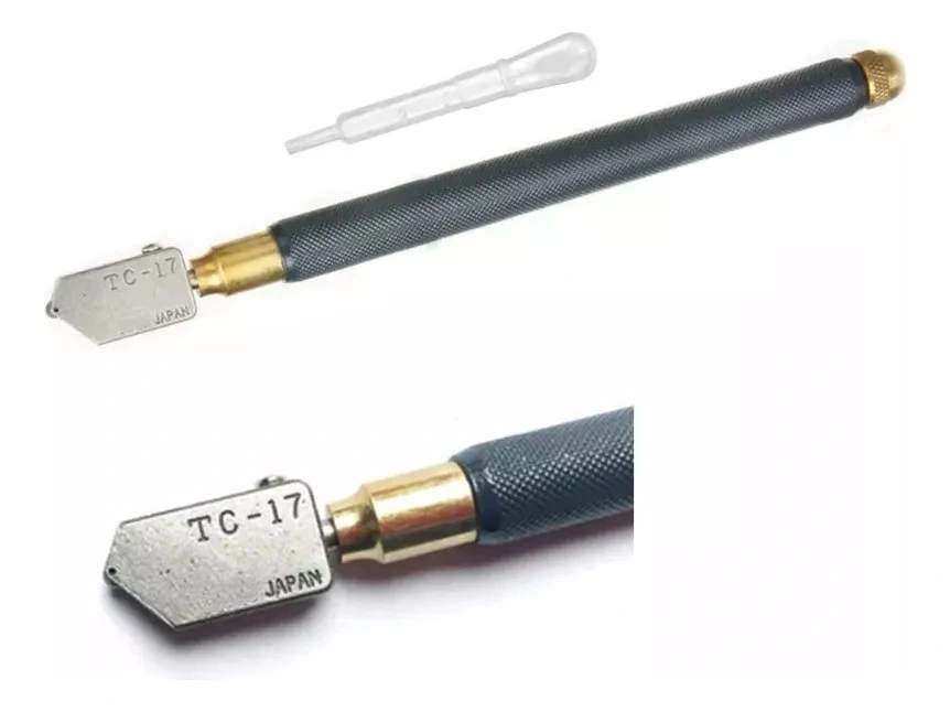 Cortador Para Vidro Tipo Caneta Profissional 6 A 19mm Toyo Tc17
