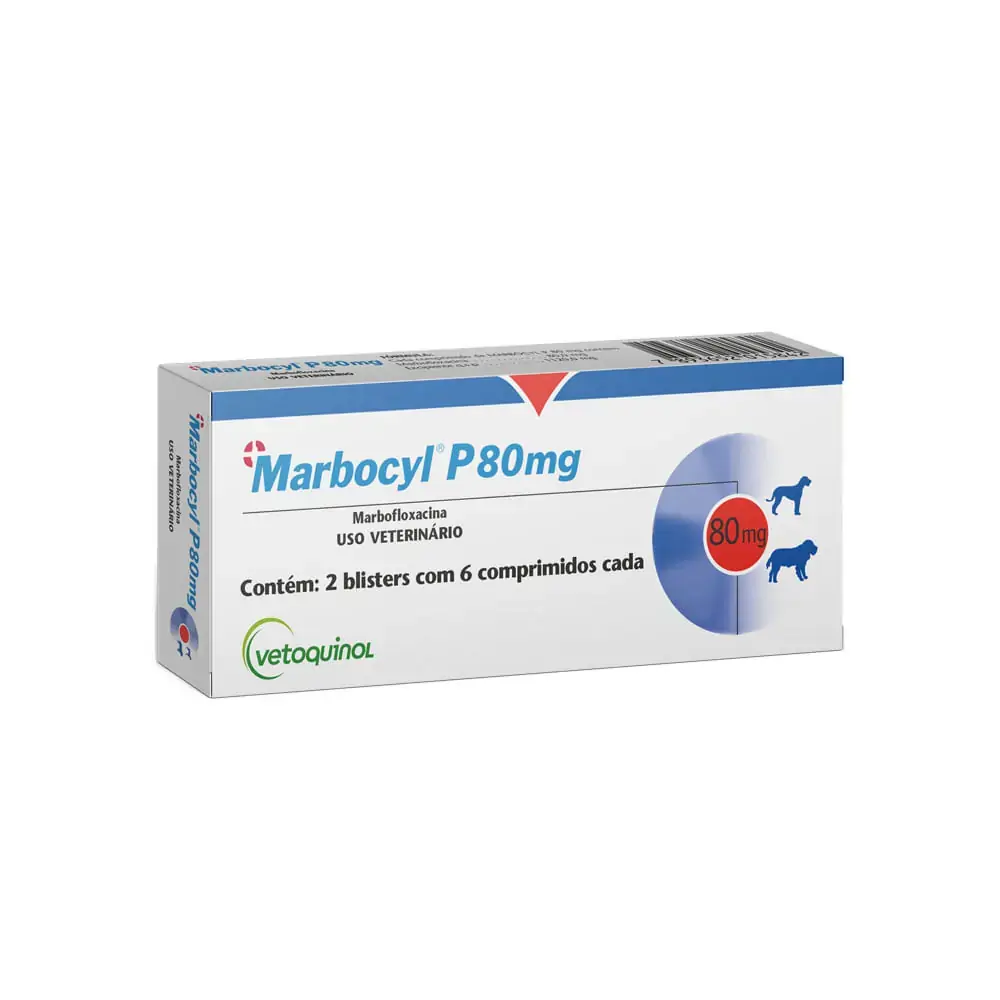 Vetoquinol Marbocyl P 80mg 10cpr