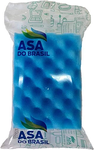 Esponja P/banho Dupla Face, Asa Do Brasil
