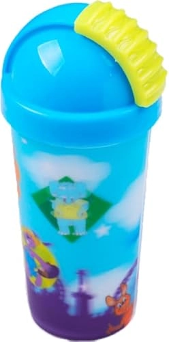 Copo C/trava Canudo Asa Do Brasil 3d 300ml