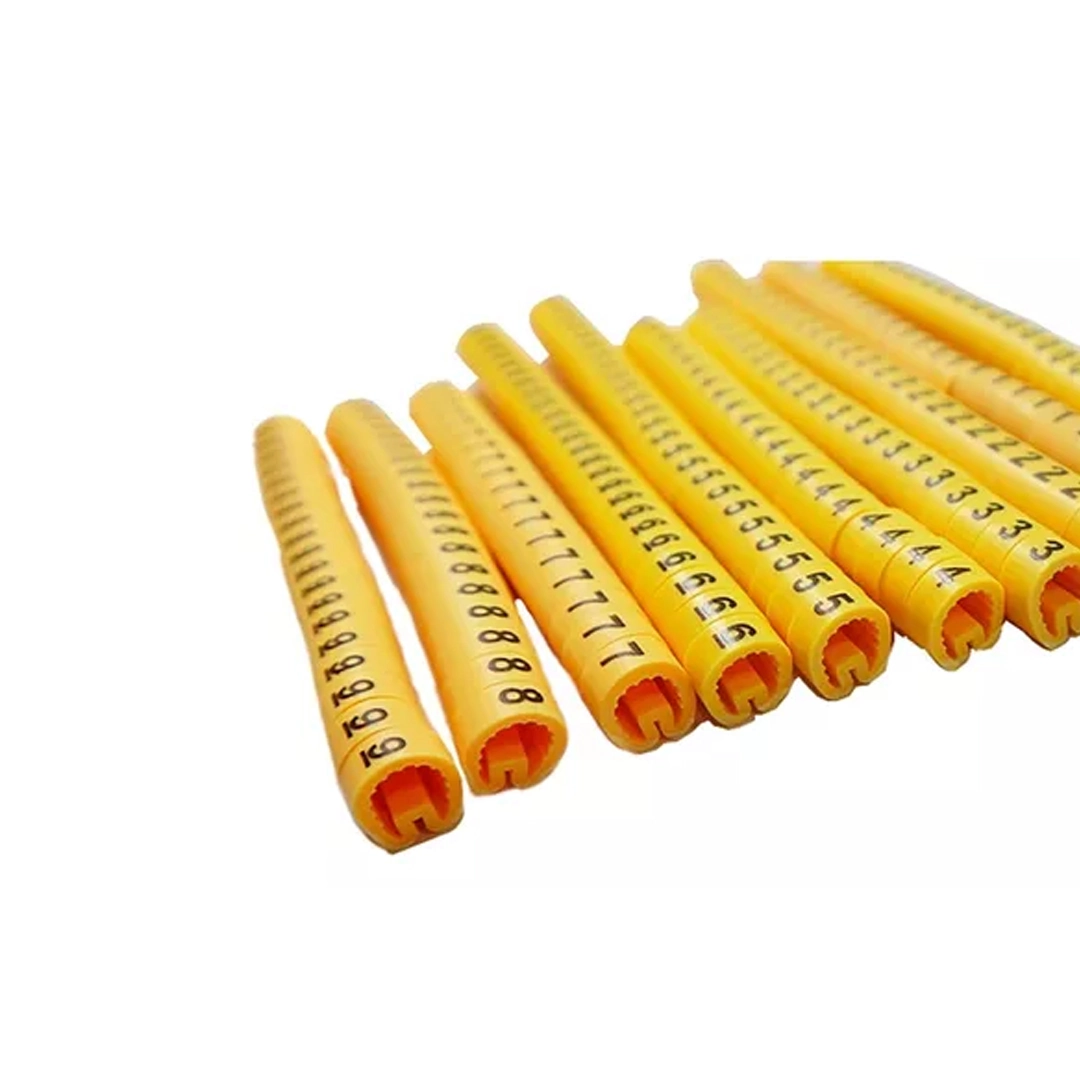 3000 Peças De Anilha Numero Ec1 (0 A 9) 2,5-4,0mm Lukma