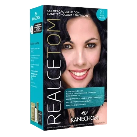 Kit Tint Kanechom Realce Tom 2.1 Pto Azulado