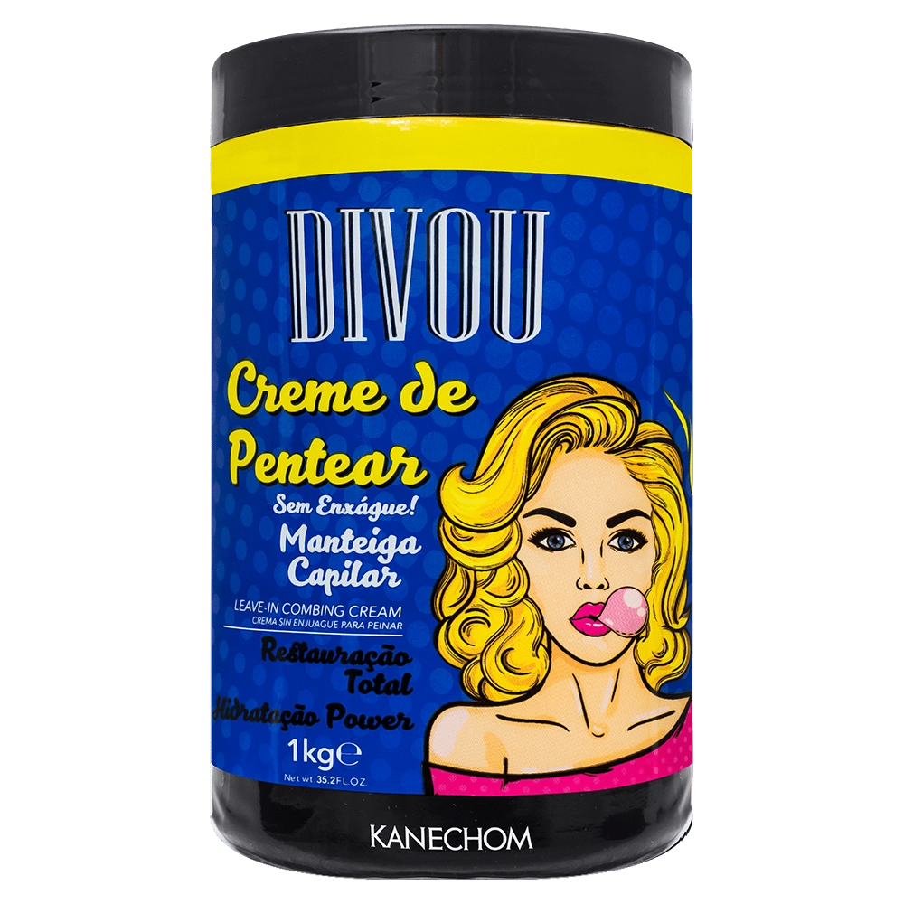 Cr Pentear Kanechom 1kg Manteiga Capilar