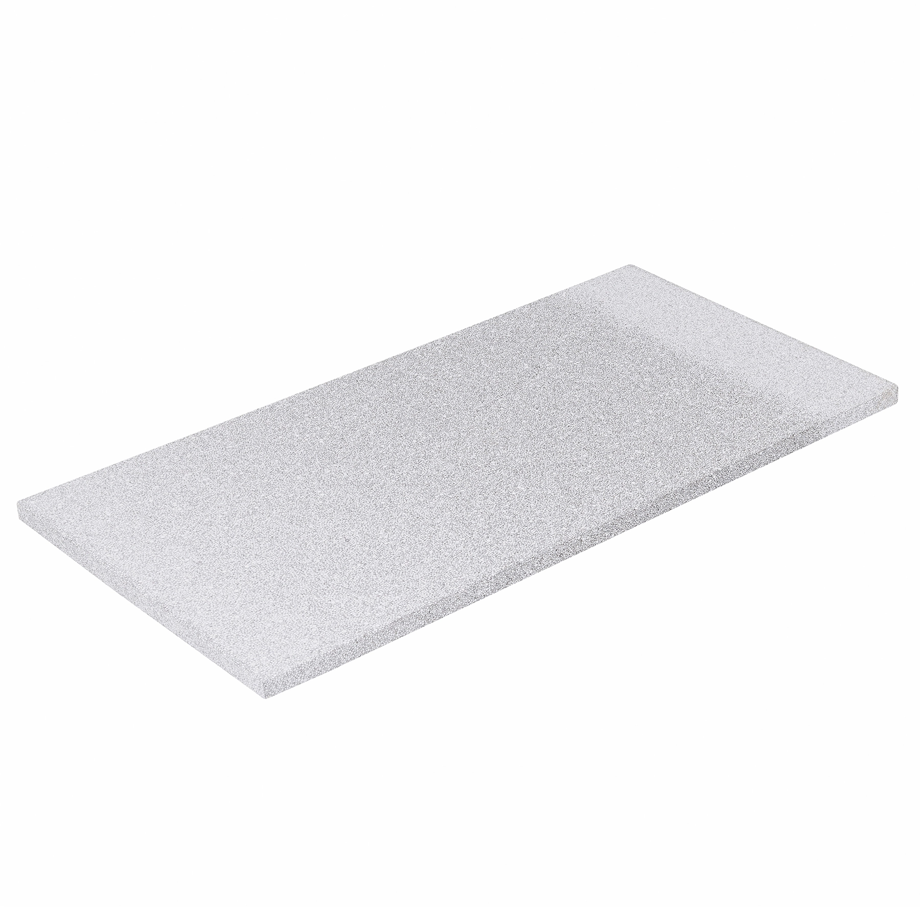Placa Isolante Termoacústica para Forro e Parede em Poliestireno Expandido EPS 100x50cm 25mm Cinza Axton