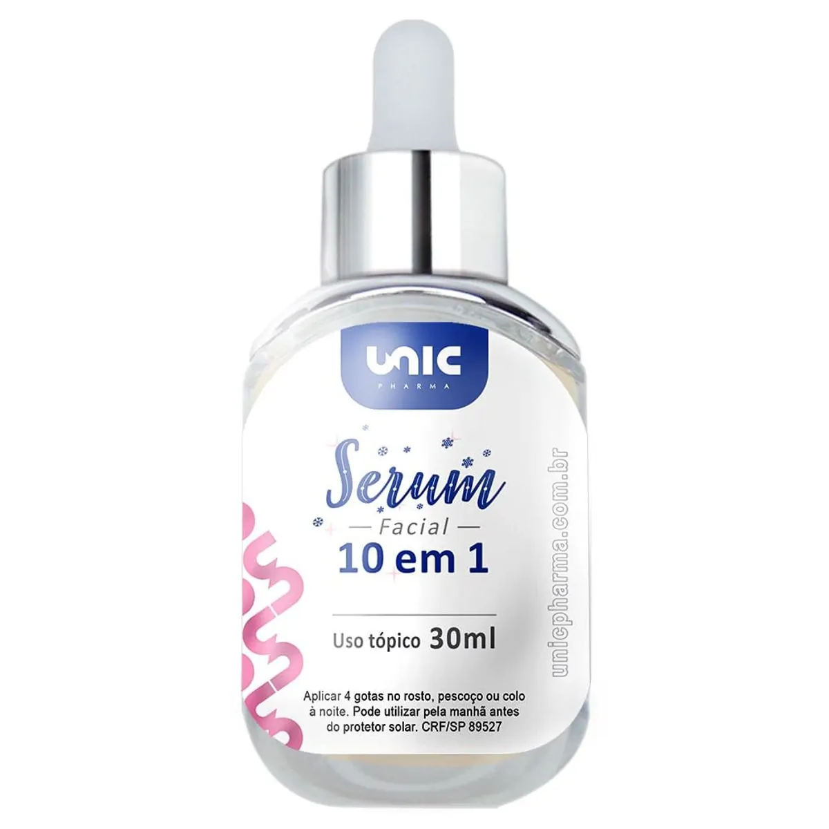 Sérum facial 10 em 1 - 30ml + 60 anos