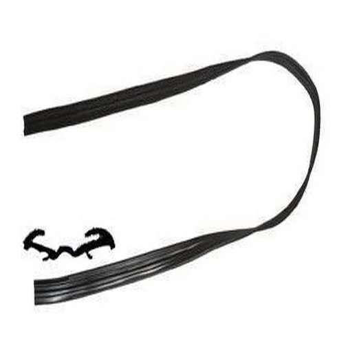 Canaleta do Vidro da Porta Dianteira FORD COURIER/FIESTA 4 Portas Lado Esquerdo - JAHU BORRACHAS 111181