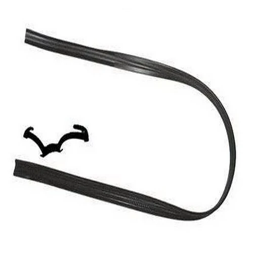Canaleta do Vidro da Porta Dianteira FORD ECOSPORT Lado Direito - JAHU BORRACHAS 260063