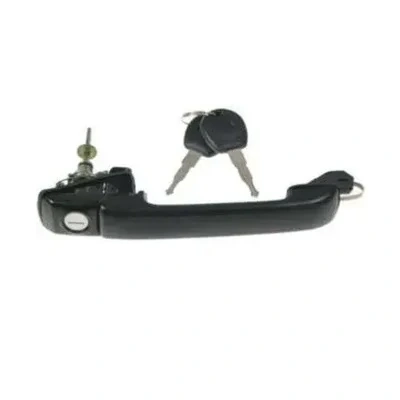 Maçaneta Externa da Porta Dianteira VOLKSWAGEN GOL 4 Portas Preta Elétrico - JAHU BORRACHAS 703089