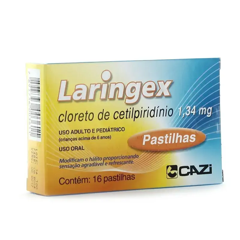 Laringex 1,34mg Caixa 16 Past