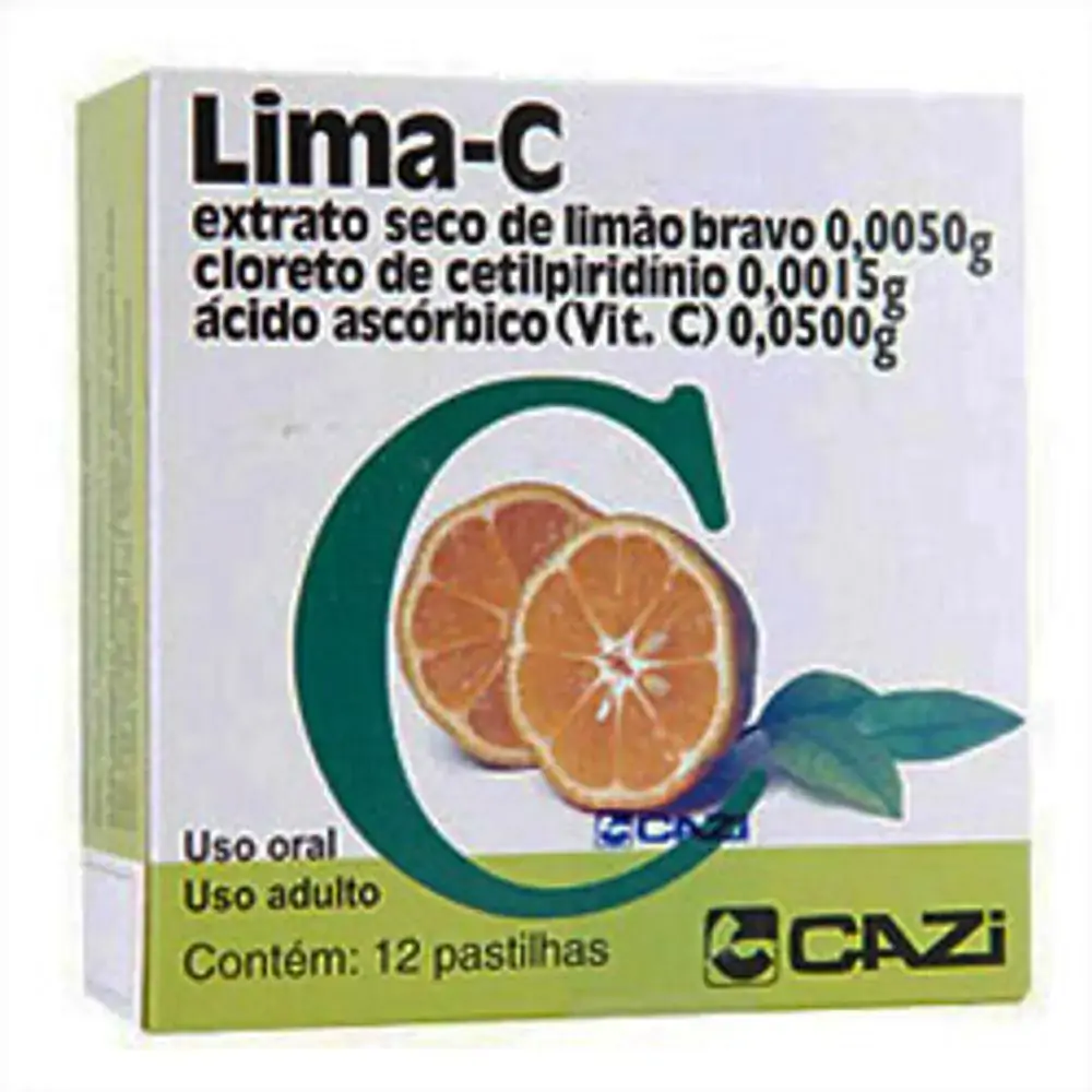 Lima C 500mg Caixa 12 Comp Rev