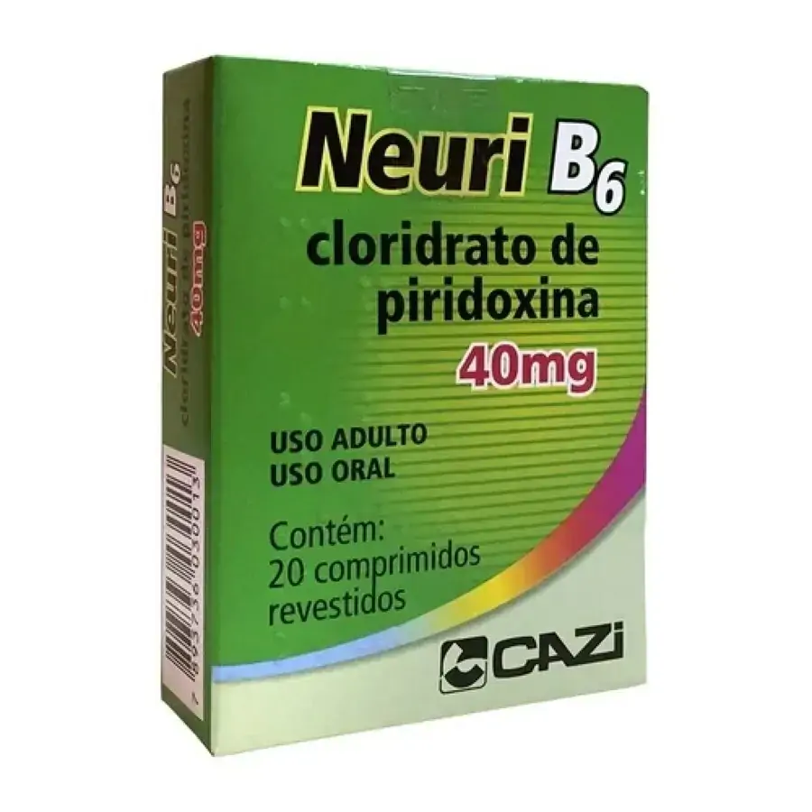 Neuri B6 40 Mg 20 Comprimidos Cazi Similar