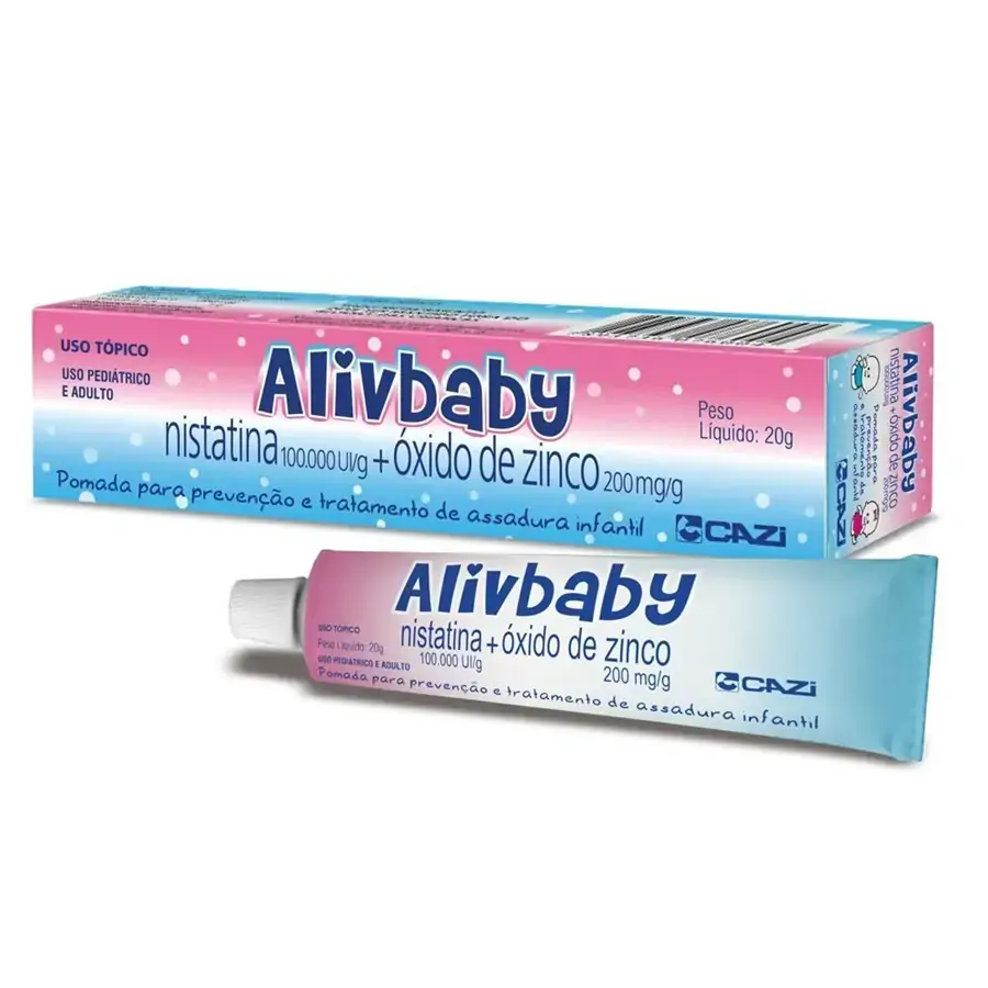 Alivbaby 100000 Ui/g 200 Mg/g Cazi Química Similar