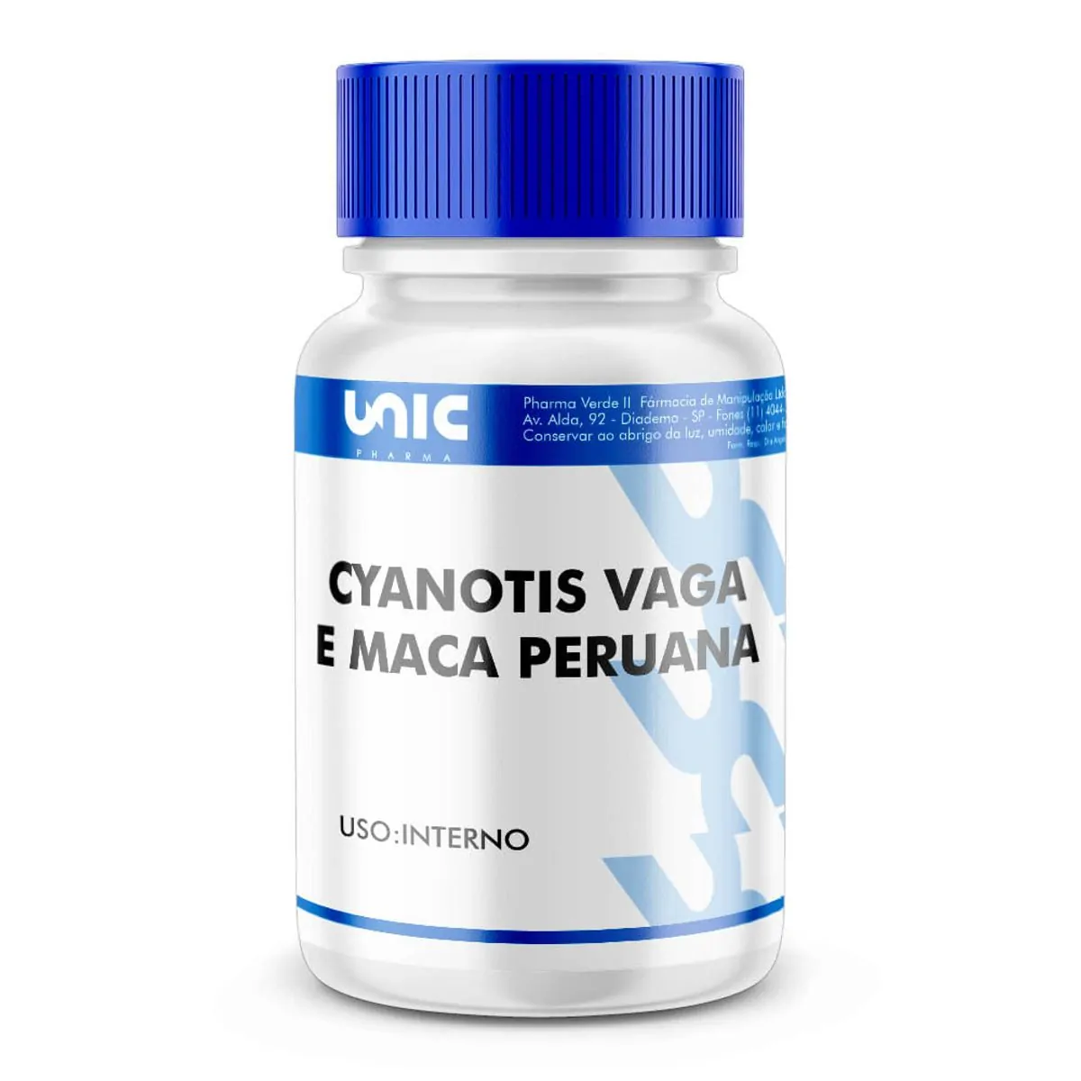 Cyanotis vaga 200mg e Maca peruana 500mg - 60 Cápsulas